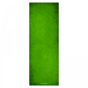 Коврик для йоги Зелёный Эгойога (Green Egoyoga), микрофибра/каучук 183х66х0,3 см.
