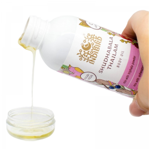 Масло массажное Шудхабала Тайлам Индиберд (Shudhabala Thailam Massage Oil Indibird), 150 мл.