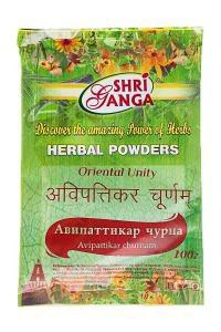 Авипаттикар чурна Шри Ганга Фармаси (Avipattikar churnam Shri Ganga Pharmacy), 100 г.
