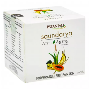 Антивозрастной Крем для лица «Саундарья» Патанджали (Saundarya Anti-Aging Cream Patanjali), 15 г.