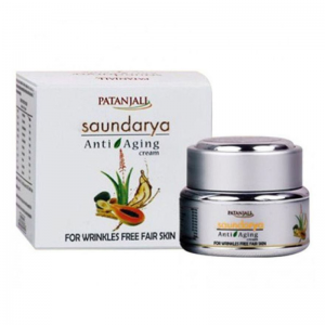 Антивозрастной Крем для лица «Саундарья» Патанджали (Saundarya Anti-Aging Cream Patanjali), 15 г.