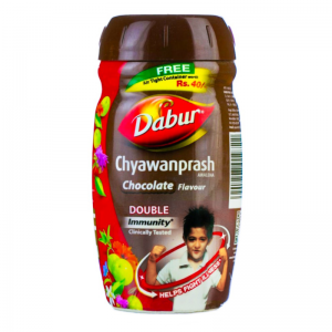 Чаванпраш со вкусом шоколада Дабур (Chyawanprash Chocolate flavor Dabur), 500 г.