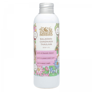 Масло для тела Баласвагандхади Тайлам Индиберд (Balaswagandhadi Thailam Body Oil Indibird), 150 мл.