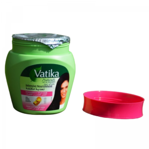 Маска для повреждённых и секущихся волос «Мёд и Яичный протеин» Интенсивное питание Дабур Ватика (Hot Oil Treatment Intensive Nourishment Honey & Egg Dabur Vatika), 500 г.