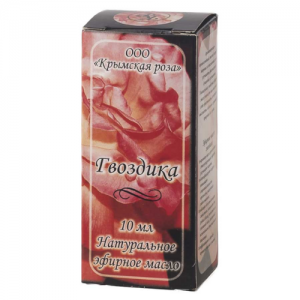 Масло эфирное ГВОЗДИКА, 10 мл.