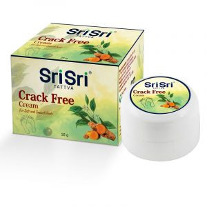 Крем для ног от трещин на пятках Шри Шри Таттва (Crack Free Cream for Soft and Smooth heels Sri Sri Tattva), 25 г.
