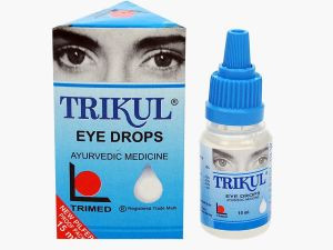 Аюрведические капли для глаз Трикул Тримед (Trikul Eye Drops Trimed), 15 мл.