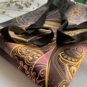 Коврик для йоги Медитация Эгойога для путешествий (Meditation Travel Egoyoga), микрофибра/каучук 173х61х0,1 см.