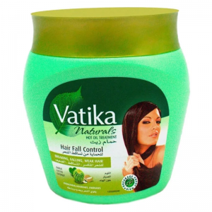 Маска «Кактус и Чеснок» Контроль выпадения волос Дабур Ватика (Hair Fall Control Hot Oil Treatment Cactus & Garlic Dabur Vatika), 500 г.