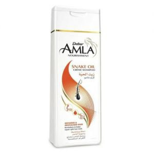 Крем-шампунь Дабур Амла для секущихся и выпадающих волос (Dabur Amla Nourishment Snake Oil Creme Shampoo), 200 мл.