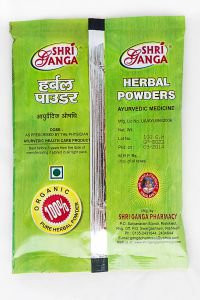 Гилой (Гудучи) чурна Шри Ганга (Giloy (Guduchi) churnam Shri Ganga), 100 г. 