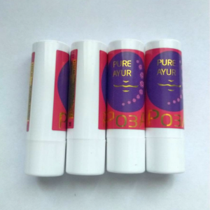 Бальзам для губ с маслом кумкумади и розой Пьюр Аюр (Pure Ayur), 5 мл.