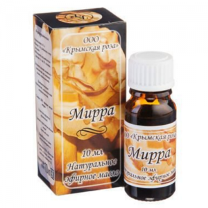 Масло эфирное МИРРА, 10 мл.