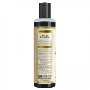 Шампунь «Амла и Брингарадж» Кхади Натурал (Hair Cleanser Amla Bhringraj Khadi Natural), 210 мл.