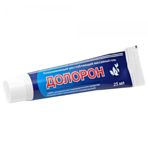 Успокаивающий и расслабляющий массажный гель Долорон (Doloron), 25 мл.