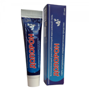 Успокаивающий и расслабляющий массажный гель Долорон (Doloron), 25 мл.