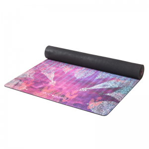 Коврик для йоги Индийский лотос Эгойога (Indian Lotus Egoyoga), микрофибра/каучук183х66х0,3 см. 