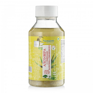 Сок Алоэ Вера с семенами базилика священного Сангам Хербалс (Aloe Vera juice with Holy Basil seeds Sangam Herbals), 500 мл.