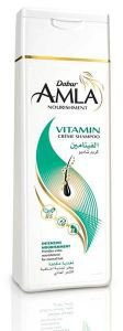 Крем-шампунь для волос Dabur Amla Nourishment Vitamin Creme Shampoo (интенсивное увлажнение), 200 мл.