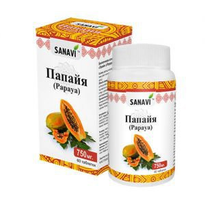 Папайя Санави (Papaya Sanavi), 60 таб.