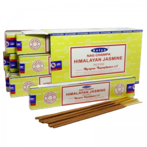 Благовония Гималайский Жасмин Сатья (Himalayan Jasmine incense Satya), 12 шт.
