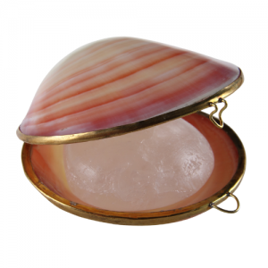 Кристалл свежести в розовой тихоокеанской раковине Tawas Crystal, 70 г.