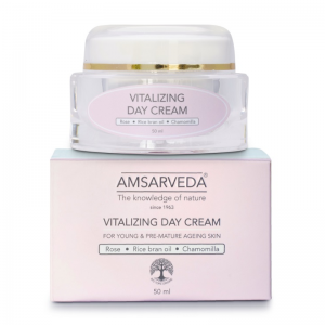 Крем для лица оживляющий дневной Амсарведа (Vitalizing Day Cream Amsarveda), 50 мл.