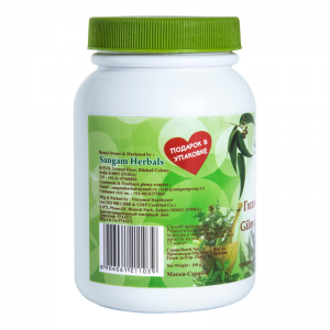 Гилой (гудучи) чурна Сангам Хербалс (Giloy (Guduchi) churnam Sangam Herbals), 100 г.