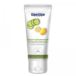 Средство для умывания с огурцом и лимоном Шри Шри Таттва (Cucumber Lemon Face Wash Sri Sri Tattva), 100 мл.