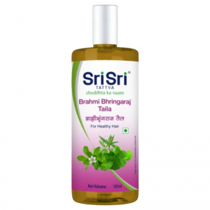 Масло для волос Брахми Бринградж Шри Шри Таттва (Bramhi Bhringaraj Taila (Oil) Sri Sri Tattva), 100 мл.