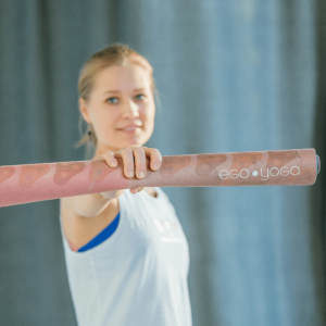 Коврик для йоги Пустыня (Фенек) Эгойога для путешествий (Desert Travel Egoyoga), микрофибра/каучук 173х61х0,1 см. 