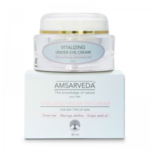 Крем для кожи вокруг глаз тонизирующий Амсарведа (Vitalizing under Eye Cream Amsarveda), 30 мл.