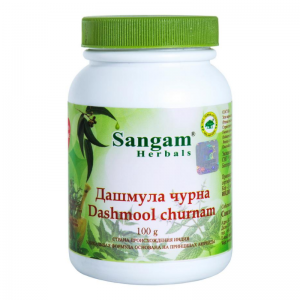 Дашмула Чурна Сангам Хербалс (Dashmool Churnam Sangam Herbals), 100 г.