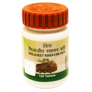 Шиладжит Расаян Вати Дивья (Shilajeet Rasayan Vati Divya), 120 таб.