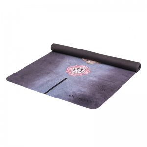 Коврик для йоги Чакры Эгойога для путешествий (Chakras Travel Egoyoga), микрофибра/каучук 173х61х0,1 см.