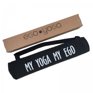 Коврик для йоги Сурья Намаскар Серый Эгойога (Surya Namaskar Grey Egoyoga), полиуретан/каучук 185х68х0,2 см.