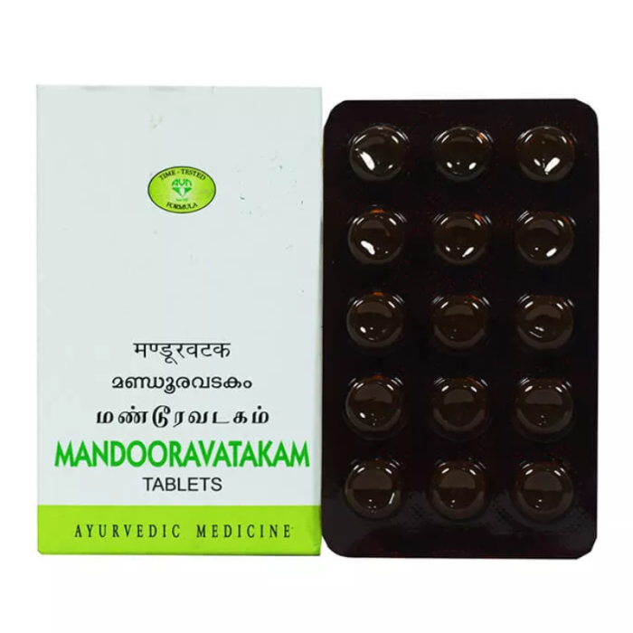 Мандураватакам АВН Аюрведа (Mandooravatakam AVN Ayurveda), 90 таб.