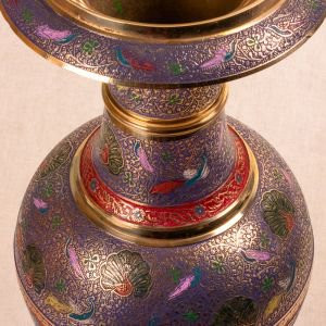 Ваза «Павлины» (латунь, 58 см.)