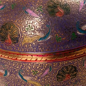 Ваза «Павлины» (латунь, 58 см.)