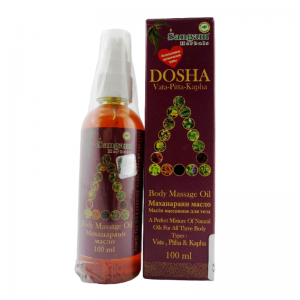 Массажное масло для тела Маханараян «Доша» Сангам Хербалс (Mahanarayana Oil «Dosha Vata-Pitta-Kapha» Sangam Herbals), 100 г.