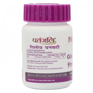 Гилой/Гудучи Гхан Вати Патанджали (Giloy Ghan Vati Patanjali), 60 таб.