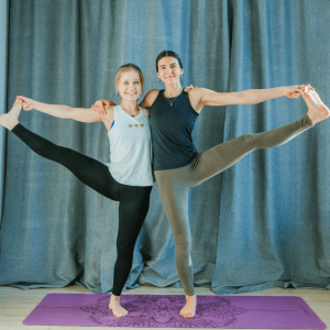 Коврик для йоги Мандала Фиолетовый Эгойога (Mandala Purple Egoyoga), полиуретан/каучук 185х68х0,4 см.