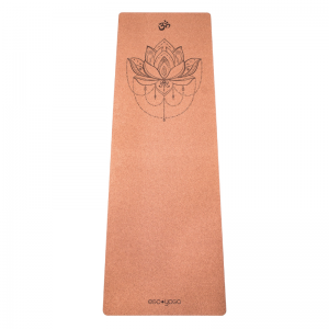 Коврик для йоги пробковый Лотос Эгойога (Lotus Cork Egoyoga), пробка/каучук 183х61х0,3 см.