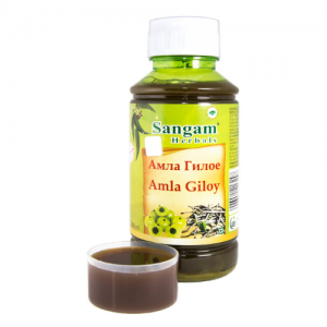 Сок Амла Гилое Сангам Хербалс (Amla Giloy Sangam Herbals), 500 мл.