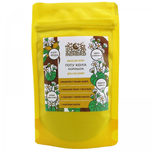 Готу Кола порошок Индибёрд (Gotu Cola Hair Powder Indibird), 50 г.