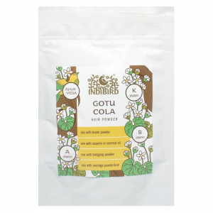 Готу Кола порошок Индибёрд (Gotu Cola Hair Powder Indibird), 50 г.
