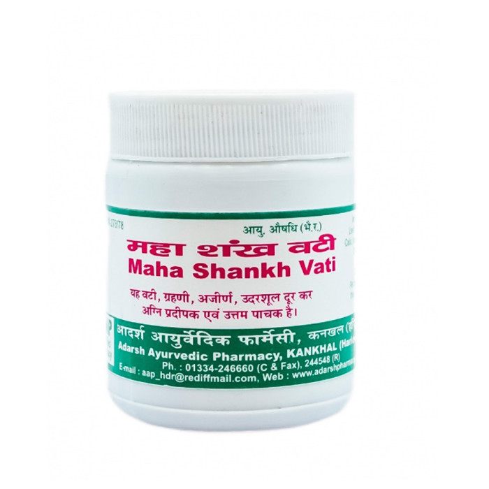 Маха Шанкх Вати Адарш (Maha Shankh Vati Adarsh), 40 гр.(+-100 таб.)
