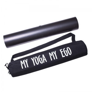 Коврик для йоги Трезубец Шивы Серый Эгойога (Shiva Trident Grey Egoyoga), полиуретан/каучук 185х68х0,4 см.