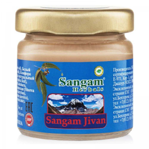 Бальзам Сангам Дживан Сангам Хербалс (Sangam Jivan Sangam Herbals), 35 г.