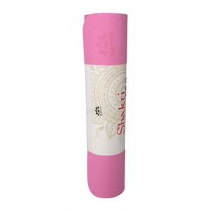 Коврик для йоги Оджас Шакти Про (Ojas Shakti Pro) 183х60х0,6 см, розовый